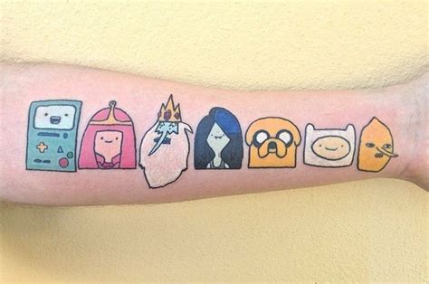 adventure time tattoo|adventure time tattoo minimalist.